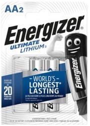 Energizer Elem, AA ceruza, 2 db, Lítium, ENERGIZER "Ultimate Lithium (639154) - mystock