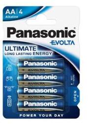 Panasonic Elem, AA ceruza, 4 db, PANASONIC "Evolta (LR6EGE-4BP/LR6EGE/4BP) - mystock