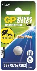 GP Batteries GP SR1154 (357/S76E/SR44) ezüst-oxid gombelem 1db/bliszter (B3357F1) - mystock
