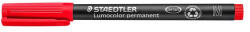 STAEDTLER Alkoholos marker, OHP, 1 mm, STAEDTLER "Lumocolor 317", piros (317-2) - mystock