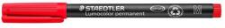 STAEDTLER Alkoholos marker, OHP, 1 mm, STAEDTLER "Lumocolor 317", piros (317-2)