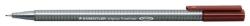 STAEDTLER Tűfilc, 0, 3 mm, STAEDTLER "Triplus 334", középbarna (334-76) - mystock