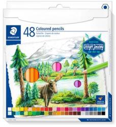 STAEDTLER Színes ceruza készlet, hatszögletű, STAEDTLER "146C", 48 különböző szín (146C C48) - mystock