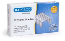Rapesco Tűzőkapocs, 923/8, horganyzott, RAPESCO, 1000db/doboz (1236) - mystock