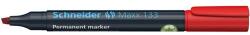 Schneider Alkoholos marker, 1-4 mm, vágott, SCHNEIDER "Maxx 133", piros (113302) - mystock