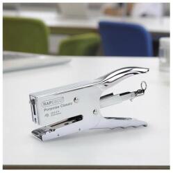 Rapesco Tűzőgép, kézi, 24/6-8, 26/6-8, 45 lap, fém, RAPESCO "Porpoise", ezüst (R81000A3) - mystock