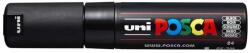 uni Dekormarker, 4, 5-5, 5 mm, UNI "Posca PC-7M", fekete (2UPC7MF)