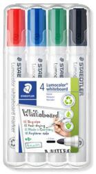 STAEDTLER Táblamarker készlet, 2 mm, kúpos, STAEDTLER "Lumocolor 351", 4 különböző szín (351 WP4) - mystock