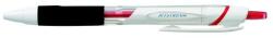 uni Golyóstoll, 0, 35 mm, nyomógombos, fehér tolltest, UNI "SXN-155 Jetstream", piros (2USXN155P)