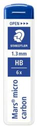 STAEDTLER Grafitbél, HB, 1, 3mm, STAEDTLER "Mars Micro Carbon 250", 6szál/tubus (250 13-HB) - mystock