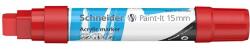 Schneider Dekormarker, akril, 15 mm, SCHNEIDER "Paint-It 330", piros (120302) - mystock