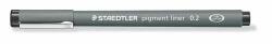 STAEDTLER Tusfilc, 0, 2 mm, STAEDTLER "Pigment Liner 308", fekete (308 02-9) - mystock