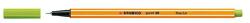 STABILO Tűfilc, 0, 4 mm, STABILO "Point 88", almazöld (88/33) - mystock