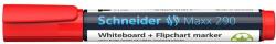 Schneider Tábla- és flipchart marker, 2-3 mm, kúpos, SCHNEIDER "Maxx 290", piros (129002) - mystock