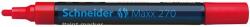 Schneider Lakkmarker, 1-3 mm, SCHNEIDER "Maxx 270", piros (127002) - mystock
