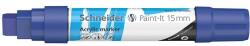 Schneider Dekormarker, akril, 15 mm, SCHNEIDER "Paint-It 330", kék (120303) - mystock