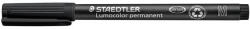 STAEDTLER Alkoholos marker, OHP, 1 mm, STAEDTLER "Lumocolor 317", fekete (317-9) - mystock