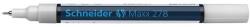 Schneider Lakkmarker, 0, 8 mm, SCHNEIDER "Maxx 278", fehér (127849)