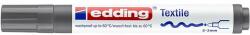 edding Textilmarker, 2-3 mm, kúpos, EDDING "4500", szürke (7580045000) - mystock