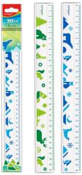 Keyroad Vonalzó 30 cm, állat mintás Keyroad (KR972440) - mystock