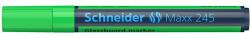 Schneider Üvegtábla marker, 1-3 mm, SCHNEIDER "Maxx 245", zöld (124504)