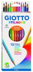 GIOTTO Színes ceruza GIOTTO Stilnovo hatszögletű 12db/készlet (2565 00) - mystock