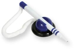 BLUERING Ügyféltoll fehér-kék test fekvő Bluering® , írásszín kék (JJ20604) - mystock