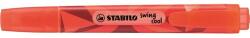 STABILO Szövegkiemelő, 1-4 mm, STABILO "Swing Cool", piros (275/40) - mystock