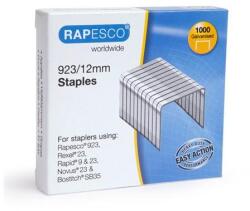 Rapesco Tűzőkapocs, 923/12, horganyzott, RAPESCO, 1000db/doboz (1238) - mystock