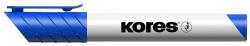 Kores Tábla- és flipchart marker, 1-3 mm, kúpos, KORES "K-Marker", kék (20833) - mystock