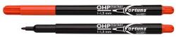 Fortuna Alkoholos marker FORTUNA OHP M piros (9580100000)