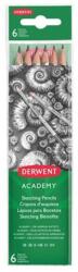 Derwent Grafitceruza szett, hatszögletű, DERWENT "Academy", 6 különböző keménység (2300086) - mystock