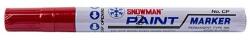 SNOWMAN Lakkmarker SNOWMAN CP-12 4, 5mm piros (CP-12 PIROS)