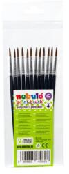 Nebulo Ecset, no. 4, kerek, festett nyelű, NEBULO, 12db/cs (HE-1-4-F)
