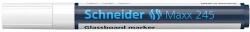 Schneider Üvegtábla marker, 1-3 mm, SCHNEIDER "Maxx 245", fehér (124549) - mystock