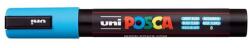 uni Dekormarker, 1, 8-2, 5 mm, UNI "Posca PC-5M", világoskék (PC-5M L.BLUE)