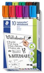 STAEDTLER Táblamarker készlet, 2 mm, kúpos, STAEDTLER "Lumocolor 351", 10 különböző szín (351 B10)