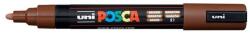 uni Dekormarker, 0, 9-1, 3 mm, UNI "Posca PC-3M", barna (PC-3M BROWN)