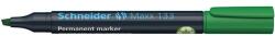 Schneider Alkoholos marker, 1-4 mm, vágott, SCHNEIDER "Maxx 133", zöld (113304)