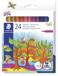 STAEDTLER Rostirón készlet, 1 mm, STAEDTLER "325", 24 különböző szín (325 C24)