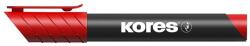 Kores Alkoholos marker, 3-5 mm, kúpos, KORES "K-Marker", piros (20937) - mystock