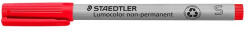 STAEDTLER Alkoholmentes marker, OHP, 0, 4 mm, STAEDTLER "Lumocolor 311 S", piros (311-2)