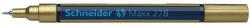 Schneider Lakkmarker, 0, 8 mm, SCHNEIDER "Maxx 278", arany (127853)