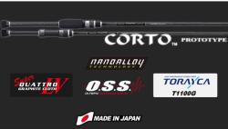 Graphiteleader Corto Prototype 22gCorps 782ML-HS Fast 2, 34m 20g Medium Light pergető horgászbot (G08853)