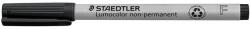 STAEDTLER Alkoholmentes marker, OHP, 0, 6 mm, STAEDTLER "Lumocolor 316 F", fekete (316-9) - mystock