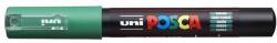 uni Dekormarker, 0, 7-1, 0 mm, UNI "Posca PC-1M", zöld (2UPC1MZ)