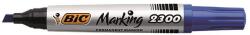Bic Alkoholos marker, 3, 7-5, 5 mm, vágott, BIC "ECO 2300" kék (8209253)