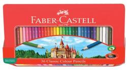 Faber-Castell Színes ceruza FABER-CASTELL hatszögletű fémdobozos 36db/készlet (115886)