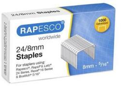 Rapesco Tűzőkapocs, 24/8, horganyzott, RAPESCO, 1000db/doboz (1456) - mystock