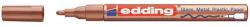 edding Lakkmarker, 1-2 mm, EDDING "751", vörösréz (7580097009) - mystock